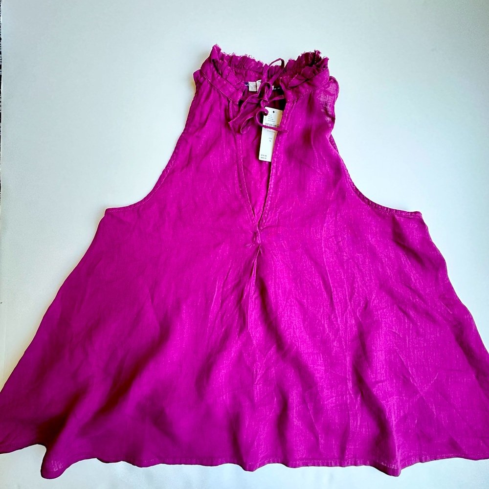 Linen tank top